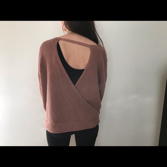Oversized pink sweater - Picture 5 of 6